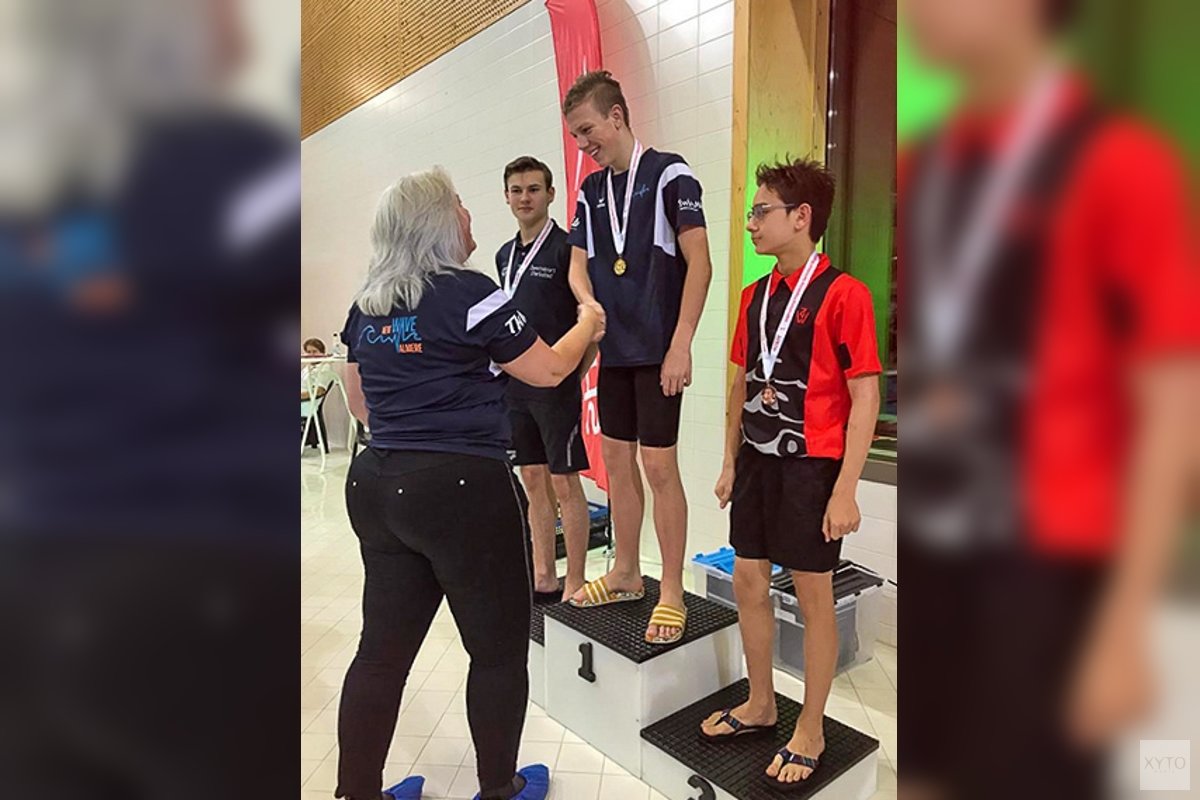 Goud voor Ivar uitgereikt door Vanessa