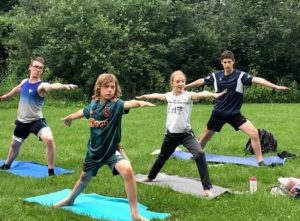 yoga bij de Kemphaan